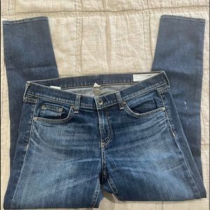 Rag & Bone mid rise skinny jeans 29